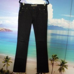 KOVA & T WOMEN JEANS CHRISTINA SZ 28 NW BOOTCUT MADE IN USA STRETCH